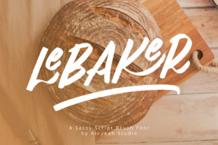 AL LeBaker: A Sassy Script Font for Crafters
