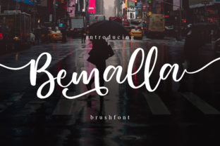Bemalla: A Script Font with Modern Elegance
