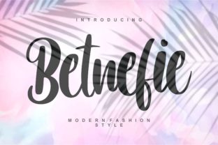 Betnefie Font: Adding Authentic Script to Editorial Design
