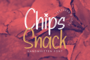 Chips Snack: A Playfully Energetic Script Font for Modern Publishers