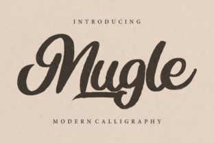 Discover Mugle: A Versatile Calligraphy Script Font
