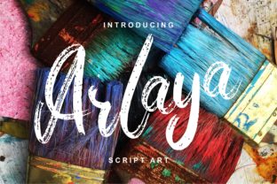 Discover the Charm of Arlaya: A Font for Creative Makers