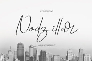 Discover the Elegance of Nodzillar: A Signature Font for Web Design