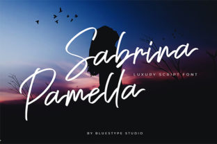 Elevate Your Editorial Design with Sabrina Pamella Font