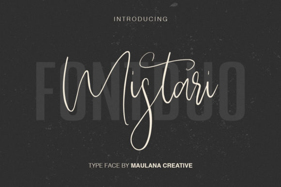 Enhance Your Brand with Mistari: A Stylish Script Amp Font