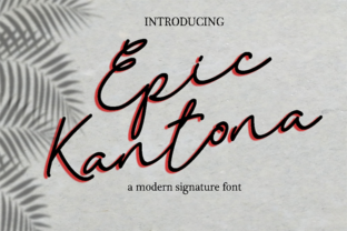Epic Kantona Font: Elevating Small Business Branding