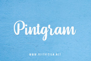 Introducing Pintgram: A Charming Script Font for Editorial Design