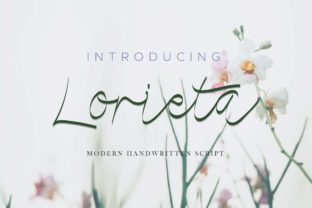 Lorieta: A Script Font with Timeless Charm for Editorial Design