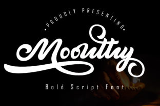 Moonthy: A Charming Script Font for Creative Makers