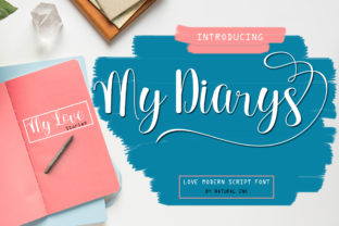 My Diarys Font Review for Campaign Design