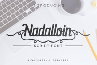 Nadalloin Font: Modern Script for Digital Branding