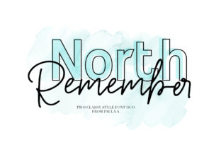 North Remember Duo: A Display Font for Web Impact