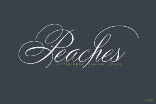 Peaches: A Script Amp Font for Creative Projects