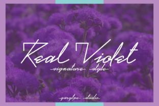 Real Violet Font: Elevating Editorial Design