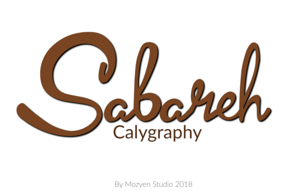 Sabareh Font: A Fluid Script Typeface for Web Design