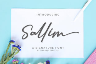 Sallim Font: A Fresh Handwritten Typeface for Makers