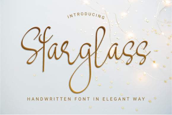 Starglass: A Font for Elevating Your Brand's Charm