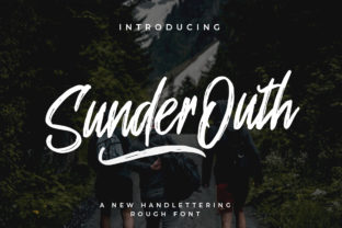 Sunder Outh Font Review for Web Design Layouts