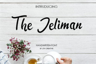 The Jeliman Font: Modern Calligraphy for Editorial Design