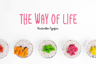 The Way of Life Font: Authentic Branding for Small Business