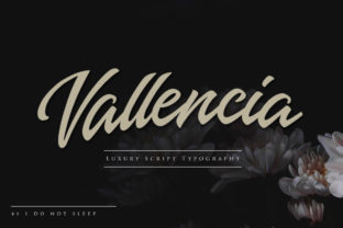 Vallencia Font: Elegant Script for Editorial Design