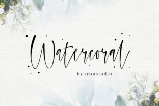 Watercoral: A Designer’s Take on Fluid Script