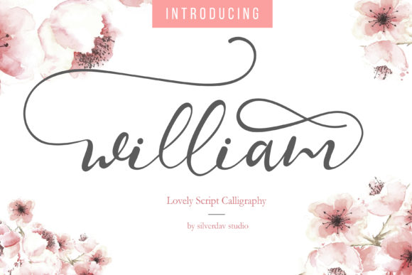 William Font: A Modern Script for Editorial Design